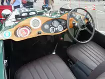 Das Cockpit des Alvis, Automesse MG, 7.9.14