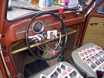 Das Cockpit des VW Käfers, Automesse MG, 7.9.14