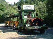  Oybiner Gebirgs-Express  PIR-AT 114 in Kurort Oybin am Bahnhof, 14.07.2003