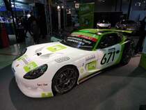 Ginetta G50 (Jean-Pierre Lequeux, Jean-Marc Ueberecken) auf der International Motor Show in Luxembourg am 13.12.2014