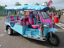 Ein TukTuk auf der Automesse MG, 7.9.14