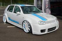 VW Golf auf der Automesse MG, 7.9.14