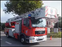 MAN TGM als Sassnitzer Drehleiter in Sassnitz am 21.09.2013