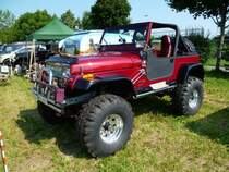 Jeep Wrangler, US-Car-Treffen in Stadtbredimus (Lux.) am 07.07.2013