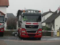 MAN TGX am 01.01.15 in Maintal