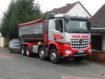 Neuer Mercedes Benz Arocs am 01.01.15 in Maintal
