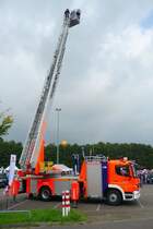 Drehleiter der FW MG auf der Automesse MG, 7.9.14