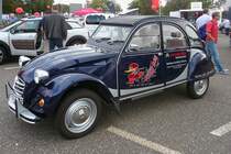 Sausss-Ente - die schnellste Ente der Welt - von 0 auf 100 in unter 1 Minute.

Automesse MG, 7.9.14