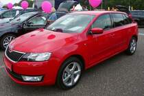 Der neue Skoda Rapid auf der Automesse MG, 7.9.14