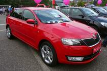 Der neue Skoda Rapid auf der Automesse MG, 7.9.14