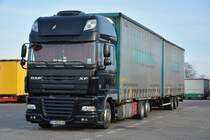 ST-5526AB (DAF) abgestellt am 27.12.2014 am Rastplatz Avus.