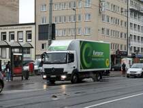 Mercedes Benz Atego von Europcar am 02.01.15 in Frankfurt am Main 