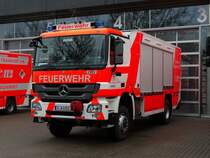 BF Frankfurt am Main Mercedes Benz Actros RW am 02.01.15 in Frankfurt am Main. Frei zugänglich