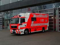 BF Frankfurt am Main MAN TGM GW-Mess am 02.01.15 vor der Wache 1. Frei zugänglich