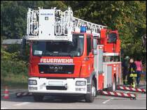 MAN TGM als Sassnitzer Drehleiter in Sassnitz am 21.09.2013