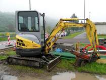 New Holland Kobelco E 22.2 in Wasserbillig (Lux.) am 09.05.2010