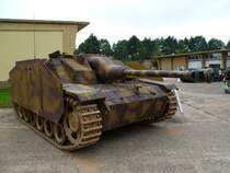 Sturmgeschütz III Ausf. G beim Tag der offenen Tür des Fallschirmjägerbataillons 261 in Lebach am 13.09.2014