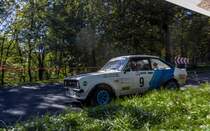 Ford Escort. Fotografiert am 18.10.2014, auf dem 48. Mecsek Rallye