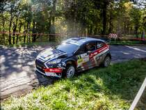 Ford Fiesta. Foto: 48. Mecsek Rallye am 18.10.2014