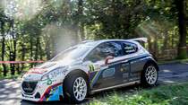 Peugeot 208. Foto: 48. Mecsek Rallye am 18.10.2014