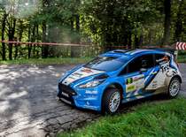 Ford Fiesta. Foto: 48. Mecsek Rallye am 18.10.2014