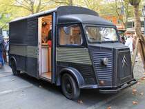 Citroen Typ H als mobiler Verkaufsstand in Kempen, 12.10.14