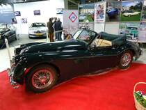 Jaguar XK 140 Roadster beim Autojumble in Luxemburg 09.03.2014