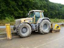 Fendt 930 Vario wurde eingesetzt bei Arbeiten an der L39 (15.09.2013)