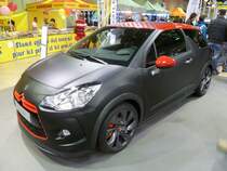 Citroen DS 3 Racing Sébastian Loeb Edition auf der International Motor Show in Luxembourg am 25.11.2012