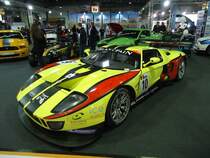 Ford GT (Markus Palttala / Antoine Leclerc) auf der International Motor Show in Luxembourg am 25.11.2012