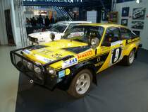 Opel Kadett C (Walter Röhrl / Claes Billstam) auf der International Motor Show in Luxembourg am 25.11.2012