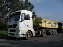 MAN TGX 18.400 am 16.05.2010 in Bitburg