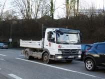 Mercedes Benz Actego am 13.01.15 in Neckargemünd