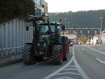 Fendt Vario am 13.01.15 in Neckargemünd 