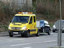 ADAC Mercedes Benz Sprinter am 13.01.15 in Neckargemünd 