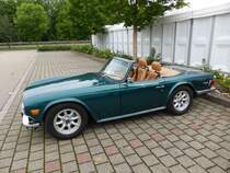 Triumph TR6 beim Konzer Old- und Youngtimertreffen, 20.07.2014
