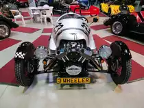 Morgan 3-Wheeler Superdry Edition beim Autojumble in Luxemburg 08.03.2014