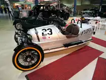 Morgan 3-Wheeler Superdry Edition beim Autojumble in Luxemburg 08.03.2014