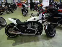 Harley-Davidson V-ROD auf der International Motor Show in Luxembourg am 24.11.2013