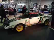 Lancia Stratos auf der International Motor Show in Luxembourg am 24.11.2013