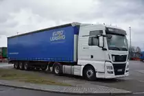 ROW-QL 533 (MAN) steht am 10.01.2015 auf dem Rastplatz der Avus in Berlin.