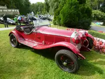 Alfa Romeo 6C 1750 bei den Luxembourg Classic Days in Mondorf am 01.09.2013