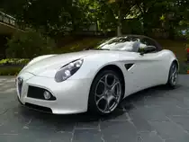 Alfa Romeo 8C Spider bei den Luxembourg Classic Days in Mondorf am 01.09.2013