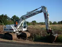 Atlas-Terex 1504 LC eingesetzt beim Bau der Ortsumgehung Wolsfeld (14.09.2008)