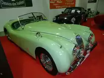 Jaguar XK 120 Roadster beim Autojumble in Luxemburg, 09.03.2013