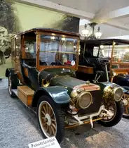 Panhard-Levassor X12, franz�sischer Oldtimer, Baujahr 1912, 4-Zyl.Motor mit 4048ccm und 22PS, Vmax.90Km/h, Automobilmuseum M�lhausen, Nov.2013