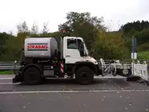 Mercedes-Benz Unimog U 400 in Saarburg am 14.10.2012