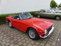 Triumph TR6 beim Konzer Old- und Youngtimertreffen, 20.07.2014