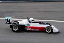 Bruno Huber (CH)von Jo Zeller Racing, auf Argo JM1, F3 2000cc von 1977, am 20.07.2014 beim FHR Langstreckencup - Rennen auf dem Circuit Spa Francorchamps