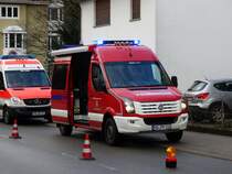 VW Crafter ELW (Florian Neckargemünd 1/11) am 02.02.15 
